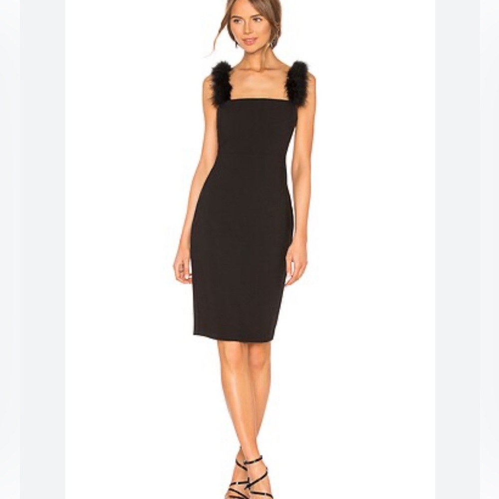 Likely Romy Dress - black cocktail dress sz 6